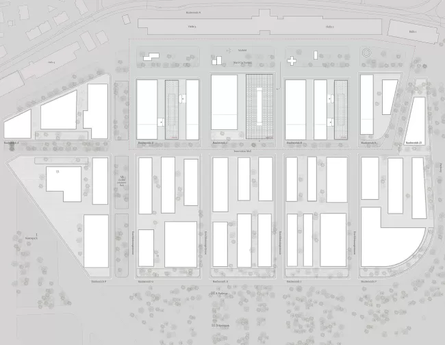 Situationsplan, Stand Wettbewerb