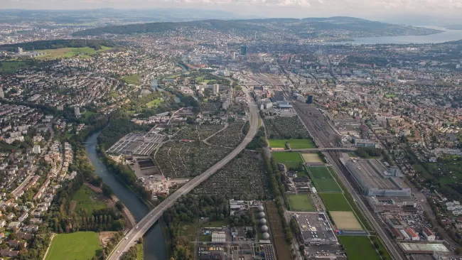 Zürich Luftbild