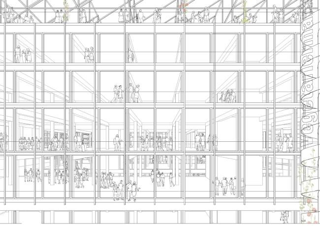 Raumhaltige Fassade, Bild: E2A