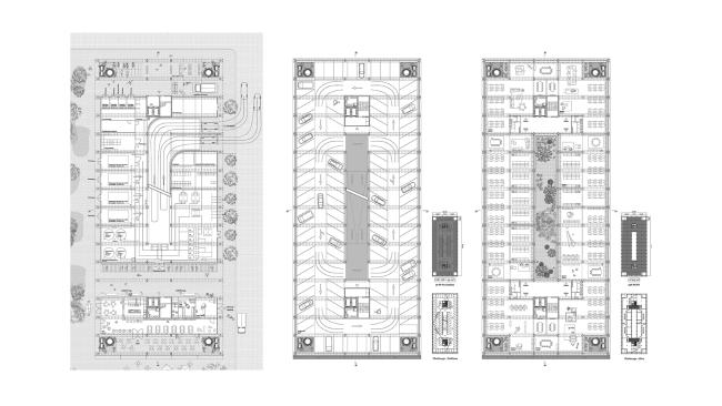 Grundrisse Bautyp MHub