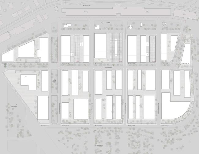 Situationsplan, Stand Wettbewerb